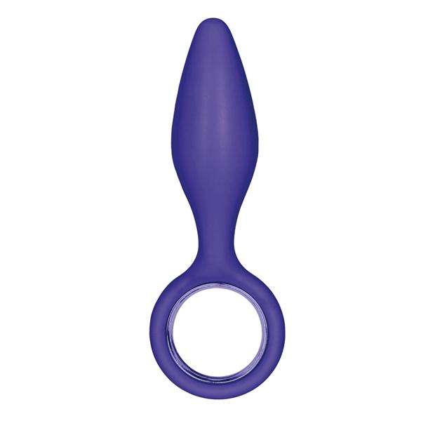 Booty Slider Purple Butt Plug - Click Image to Close