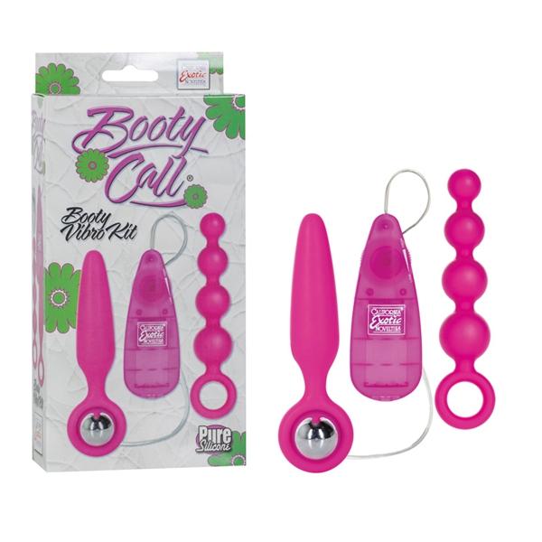 Booty Call Booty Vibro Kit Pink - Click Image to Close
