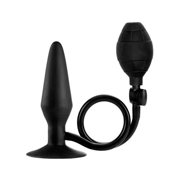 Booty Pumper Medium Black Inflatable Plug - Click Image to Close