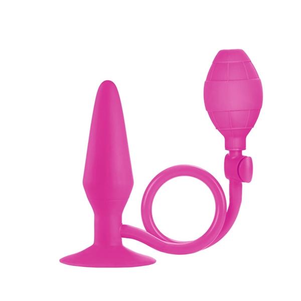 Booty Pumper Medium Pink Inflatable Plug - Click Image to Close