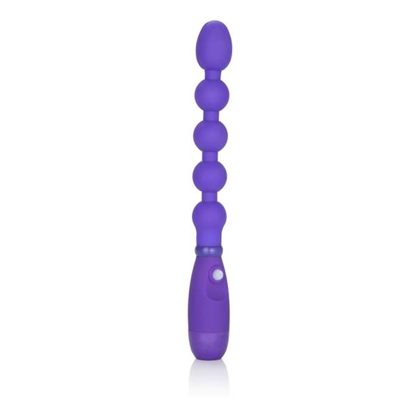 Booty Call Booty Bender Purple Vibrating Beads - Click Image to Close