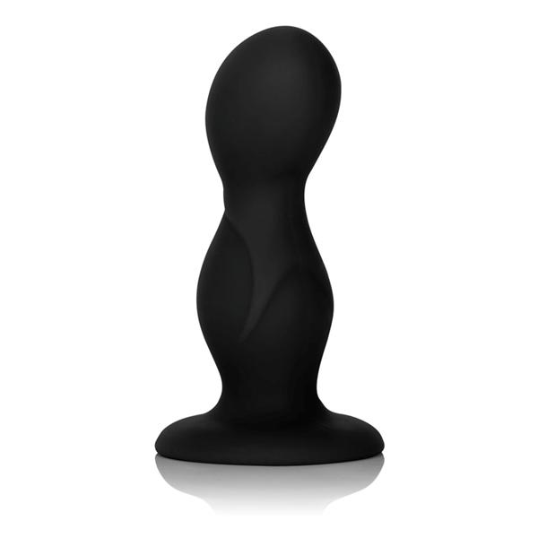 Silicone Back End Play Black Butt Plug - Click Image to Close