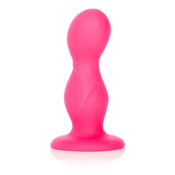 Silicone Back End Play Pink Butt Plug - Click Image to Close