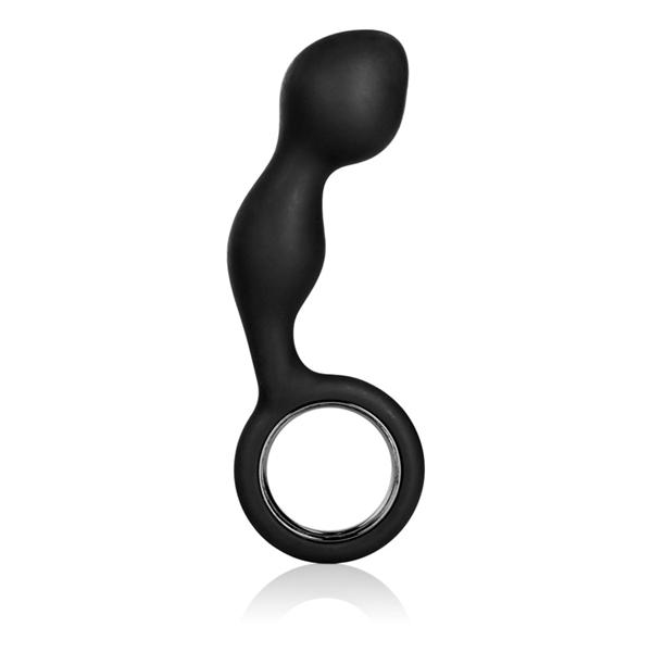 Silicone Booty Exciter Black Probe - Click Image to Close