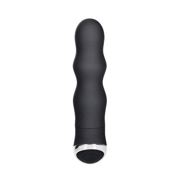 Classic Chic Wave 8 Function Black Vibrator - Click Image to Close