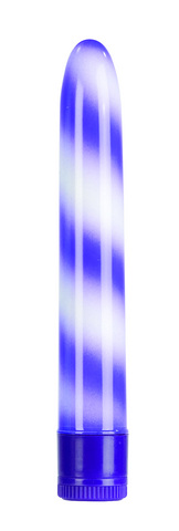 Waterproof Candy Cane Vibrator - Purple