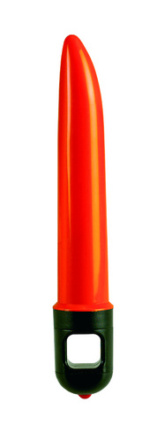 Double Tap Speeder Vibrator - Orange - Click Image to Close
