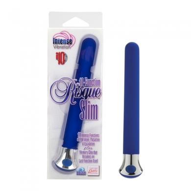 Risque Slim 10 Function Blue - Click Image to Close