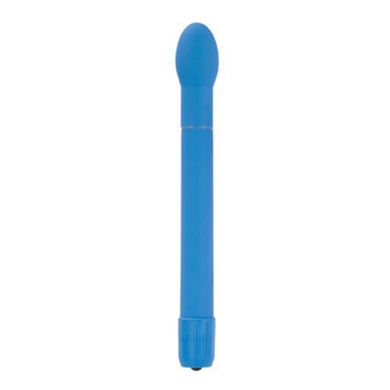 7-Function Slender Tulip Vibe - Blue - Click Image to Close