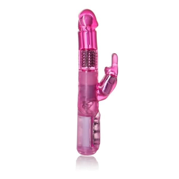 7 Function Jack Rabbit Pink Vibrator - Click Image to Close