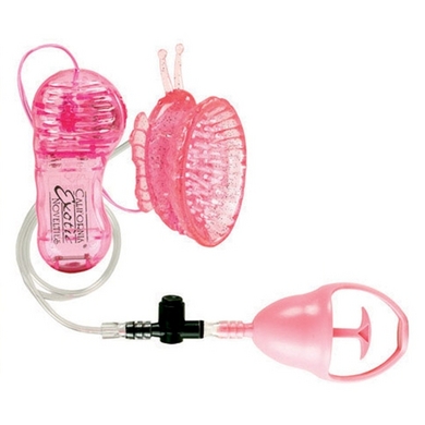 Butterfly Clitoral Pump - Pink