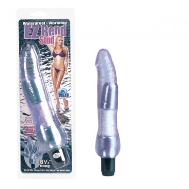 EZ Bend Jelly Stud - 8 inch dildo - Click Image to Close