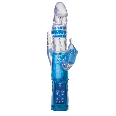 Triple Orgasm Vibrator - Blue