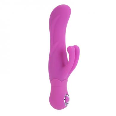 Posh Silicone Double Dancer Pink - Click Image to Close