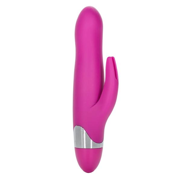 Turn It Up Pink Silicone Vibrator - Click Image to Close