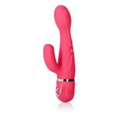 Dual Kiss Pink Vibrator - Click Image to Close