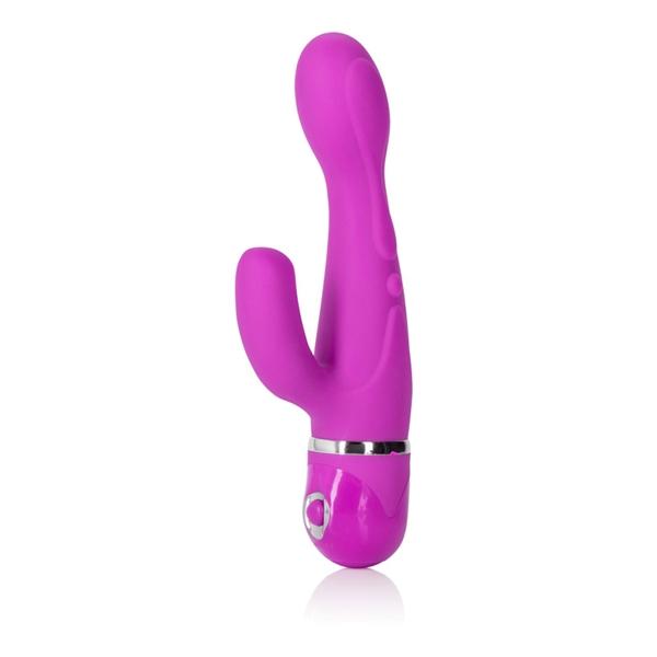Dual Kiss Purple Vibrator - Click Image to Close
