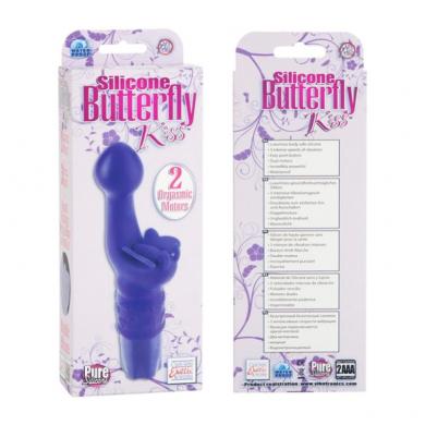 Butterfly Kiss Silicone Purple - Click Image to Close