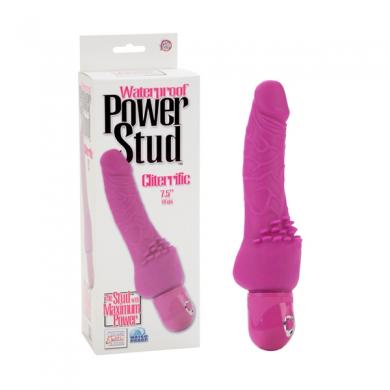 Power Stud Clitterific Pink - Click Image to Close