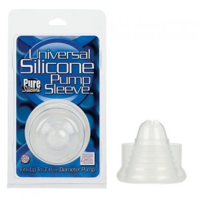 Universal Silicone Pump Sleeve Clear - Click Image to Close