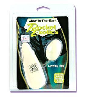 Glow in the dark vibrating egg - Click Image to Close