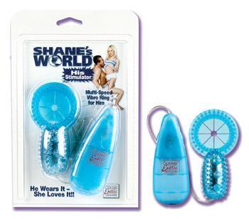 Shane's World His Stimulator - Blue - Click Image to Close