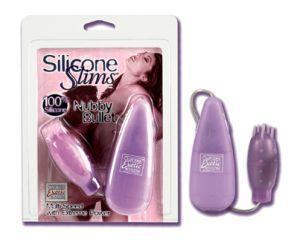 Silicone Slims Nubby Bullet - Click Image to Close
