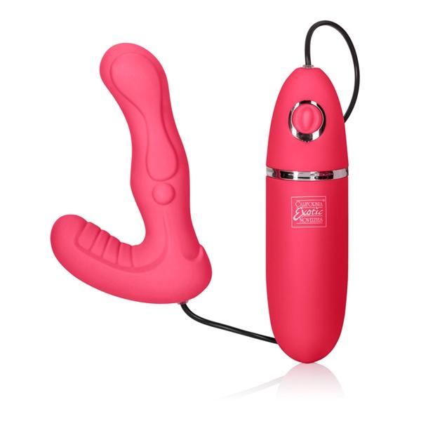 Dual Pleaser Pink Vibrator - Click Image to Close