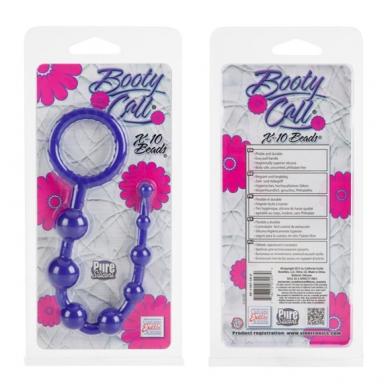 Booty Call X10 Beads Purple - Click Image to Close