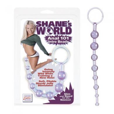 Shane's World Anal 101 Intro Beads - Purple - Click Image to Close