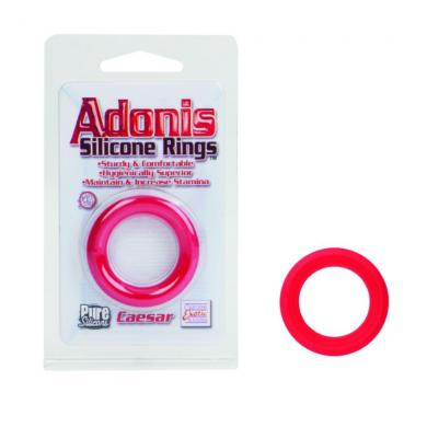 Adonis Silicone Ring Caesar Red - Click Image to Close