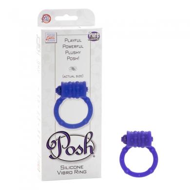 Posh Silicone Vibro Ring Purple - Click Image to Close