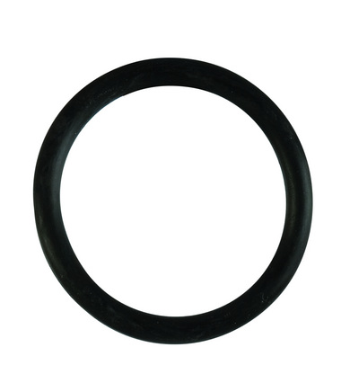 Black Rubber Cock Ring - Large - Click Image to Close