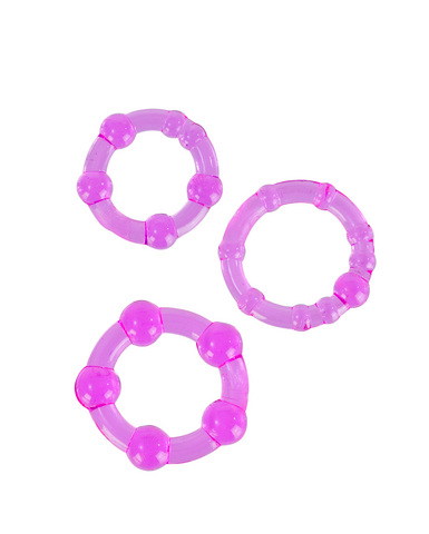 Island Rings -Pink - Click Image to Close