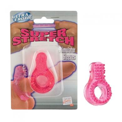 Super stretch stimulator sleeves -Pink nodule