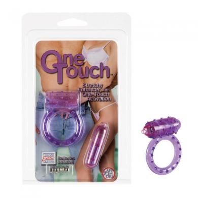 Silicone One Touch Cockring - Nubby - Click Image to Close
