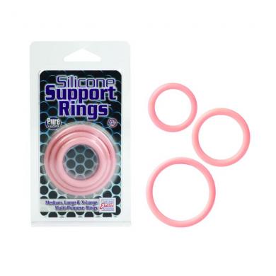 Silicone Support Rings Ivory - Click Image to Close