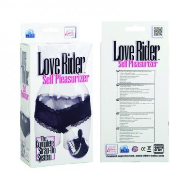 Love Rider Self Pleasurizer Black - Click Image to Close