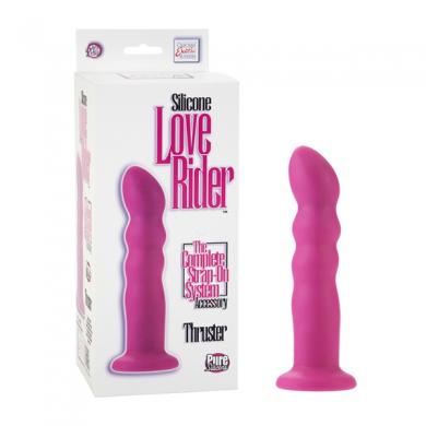 Silicone Love Rider Thruster Pink - Click Image to Close