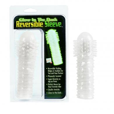 Glow in the dark reversible sleeve - Click Image to Close