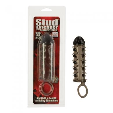 Stud Extender with Support Ring Smoke - Click Image to Close