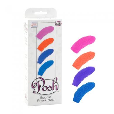 Posh Silicone Finger Teasers Rings - Click Image to Close