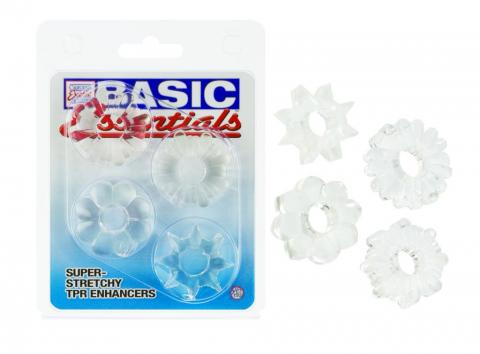 Basic Essentials 4 Pack Clear - Click Image to Close