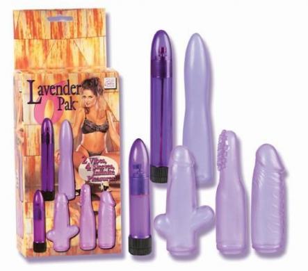 Lavender 6 Pak vibrator Kit - Click Image to Close