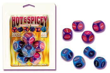 Hot and Spicey Party Dice - Click Image to Close