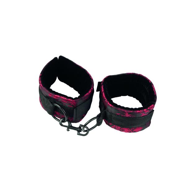 Scandal Universal Cuffs Black/Red - Click Image to Close