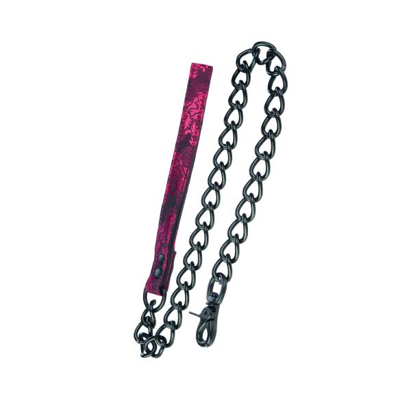 Scandal Leash Black/Red - Click Image to Close