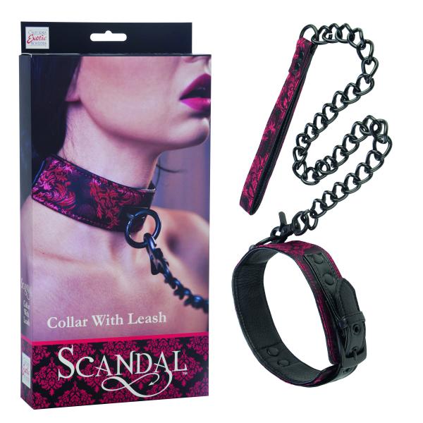 Scandal Collar w/Leash - Click Image to Close