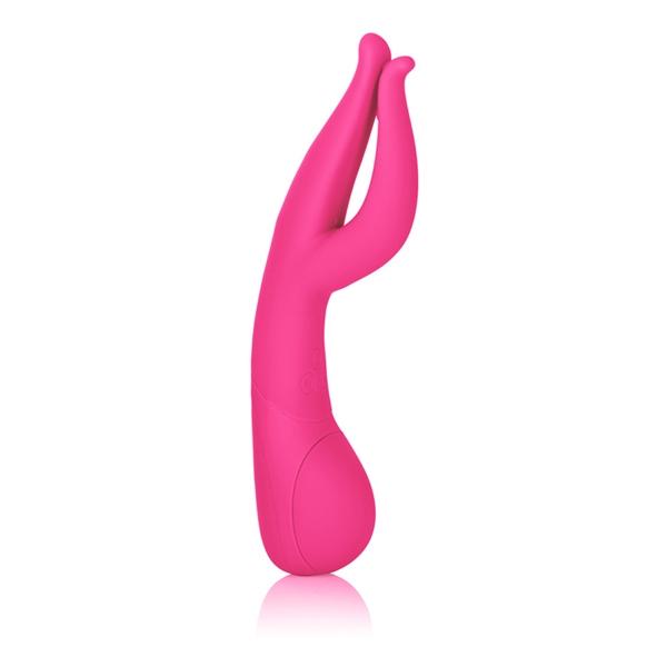 Impress Dual Kiss Pink Vibrator - Click Image to Close