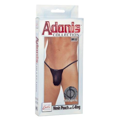 Adonis Mesh Pouch W/c Ring M/l - Click Image to Close